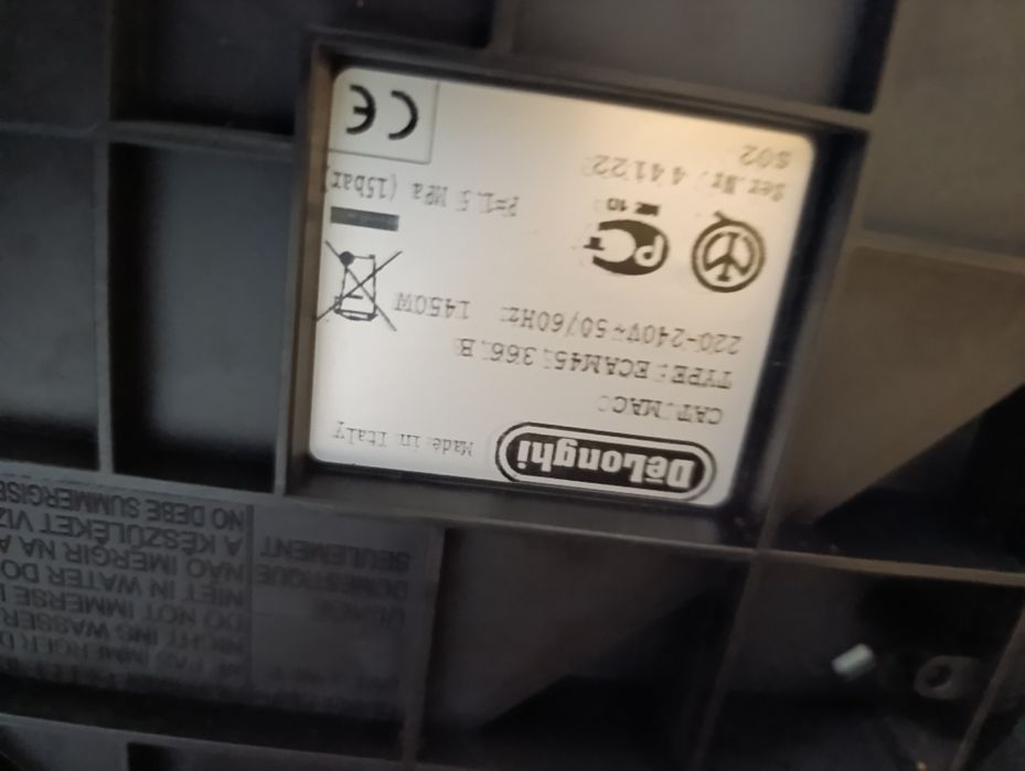 Кавомашина delonghi ecam 45.366.B