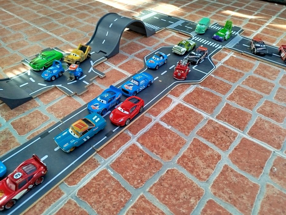 Pista carrinhos Faísca Macqueen