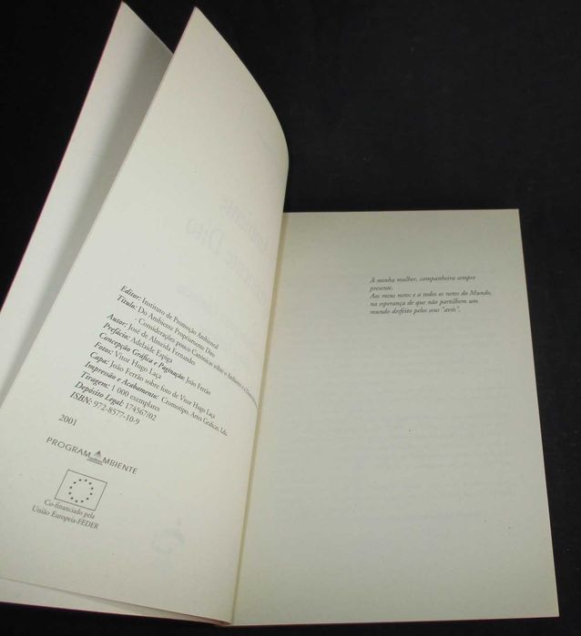 Livro Do Ambiente Propriamente Dito José de Almeida Fernandes