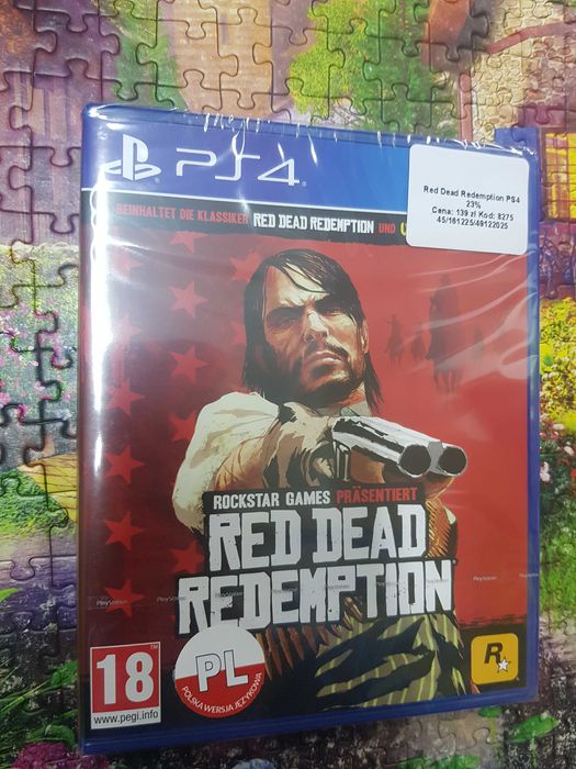 Red Dead Redemption PS4 (Nowa) Sklep Iława