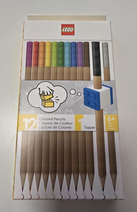 Nowe Kredki LEGO Classic 52064 (12 szt.)