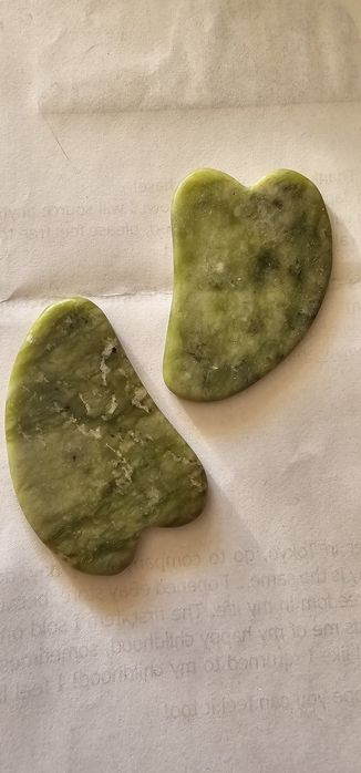 Zestaw przyrządów do masażu twarzy Gua Sha