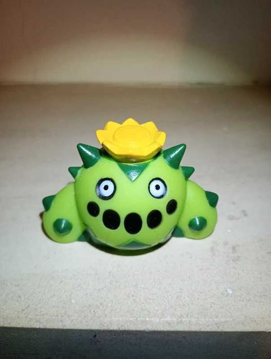 Pokémon finger puppet / brinquedo / figura pokémon Cacnea da bandai