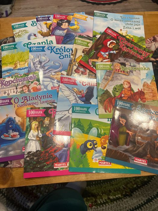 Zestaw książek dla dzieci 16 szt