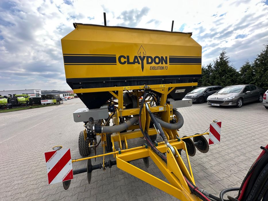 Siewnik Claydon Evolution M3F z podsiewem nawozu bezorkowy/strip-till/Mzuri/Czajkowski