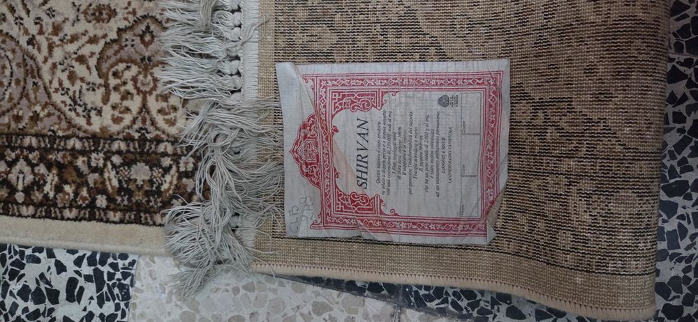 Conjunto de 3 Tapetes de Quarto / Passadeiras em 100% Pura Lã
