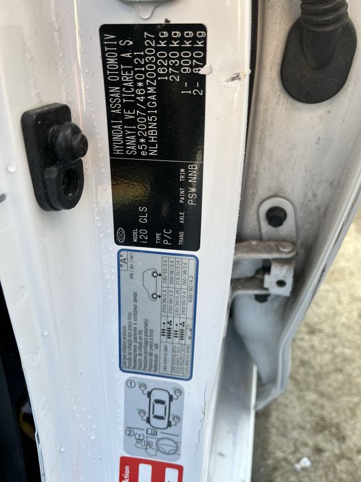 Błotnik  Prawy Przód PP Lakier PSW Hyundai I20 III 2020r