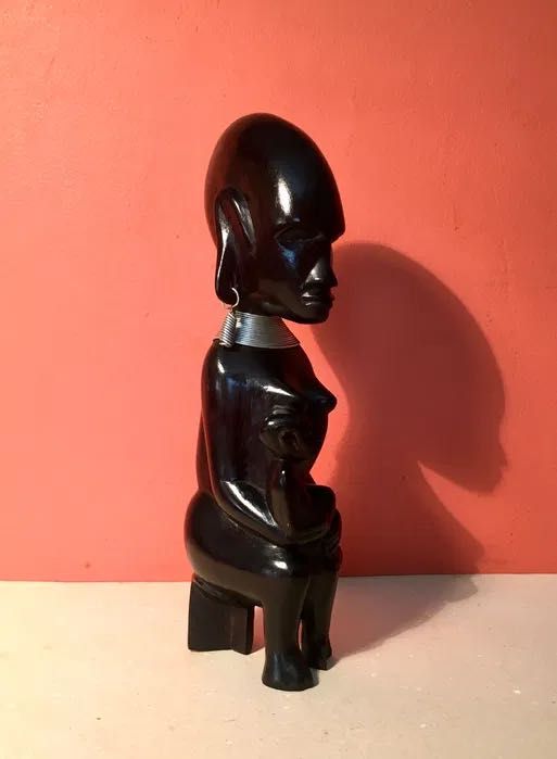 ARTE TRIBAL - Kenya anos 60 - altura 19 cm/s