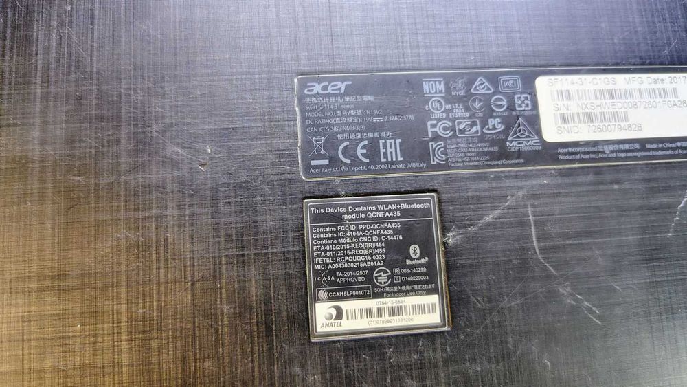 Acer SF114-31 N15V2 - Na części