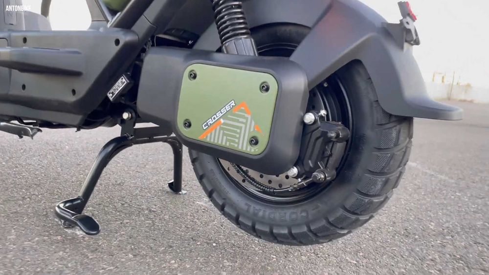 ЕЛЕКТРО СКУТЕР Crosser CR4 65 км/год 85 км+ 1200W Электро GR-AGM Green