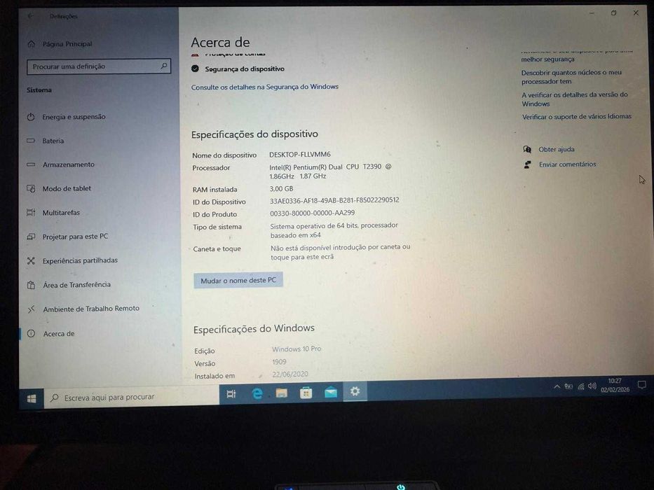 Portátil HP Compaq 6720s
