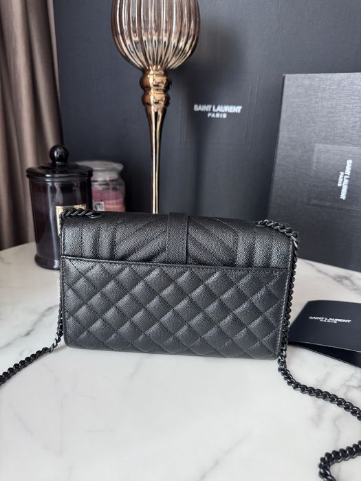 Torebka YSL Envelope black leather