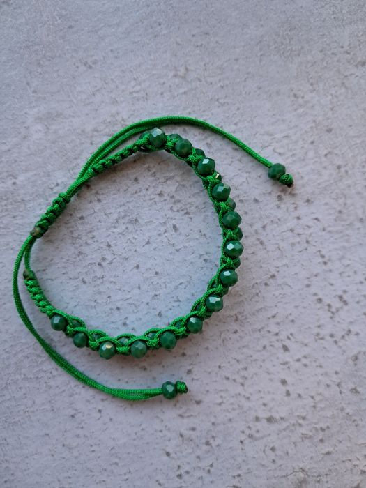 Bransoletka, zielona bransoletka