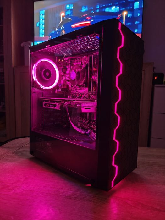 Komputer gamingowy: 16GB RAM 3000 Aegis,i5-9400, GTX 1660 Ti MSI,  512GB SSD