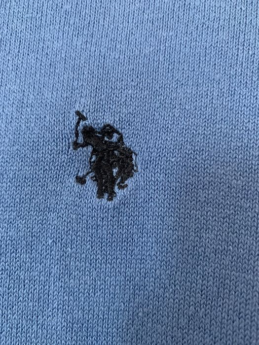 Golf Polo. Niebieski