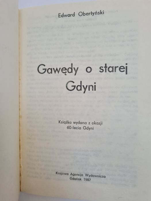 Gawędy o starej Gdyni - Edward Obertyński
