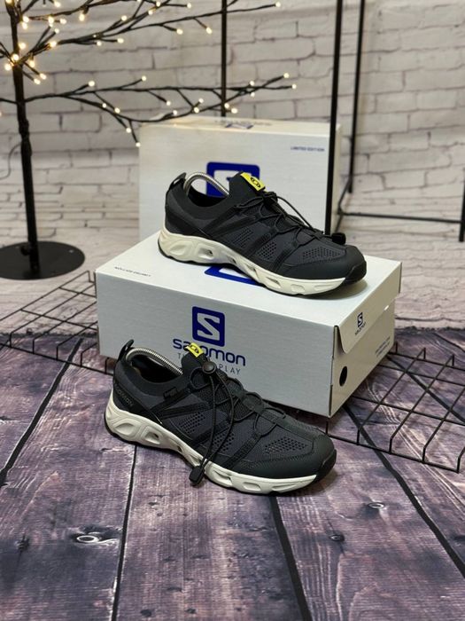 ТОП! Кросівки Salomon Breezer Vent TT, сірі 41 42 43 44 45
