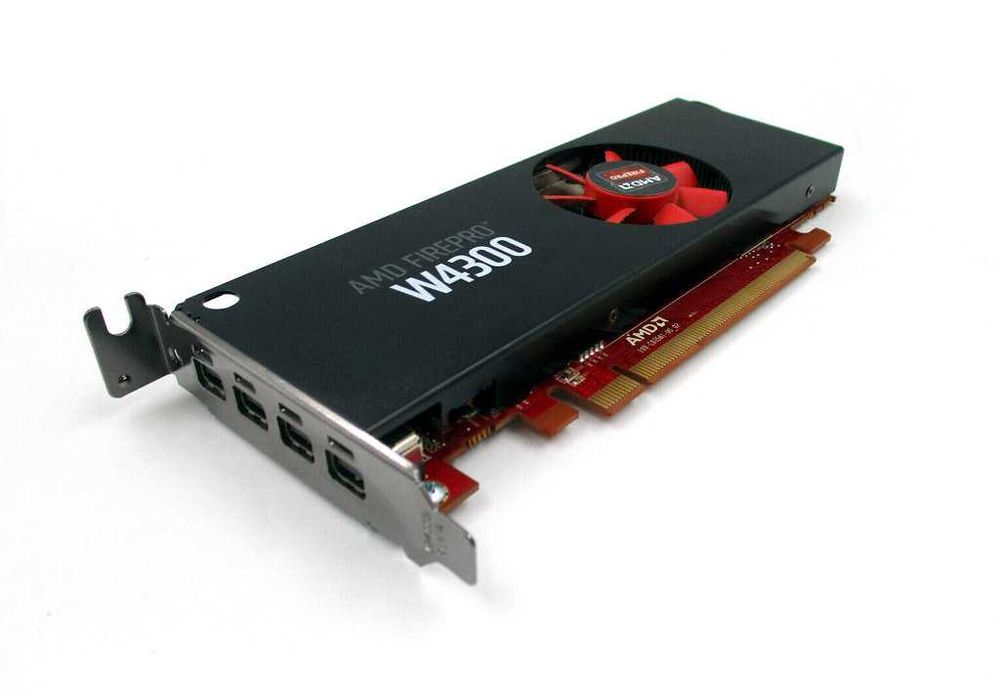 AMD FirePro W4300 (4GB GDDR5 128bit 768 ядер PCI-E 3.0) SFF\Tower