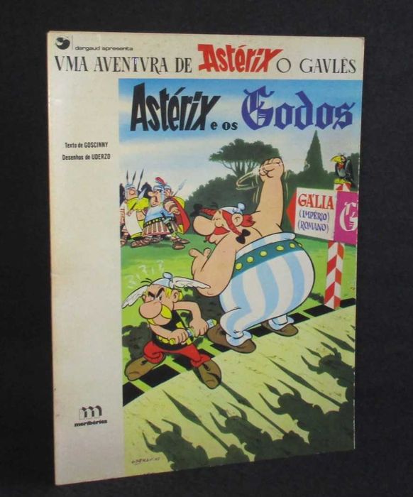 Livro BD Astérix e os Godos René Goscinny