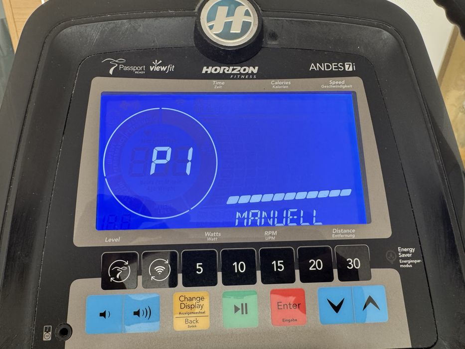 Elíptica Horizon Andes 7i – Excelente Estado (Pickup em Lourinhã)