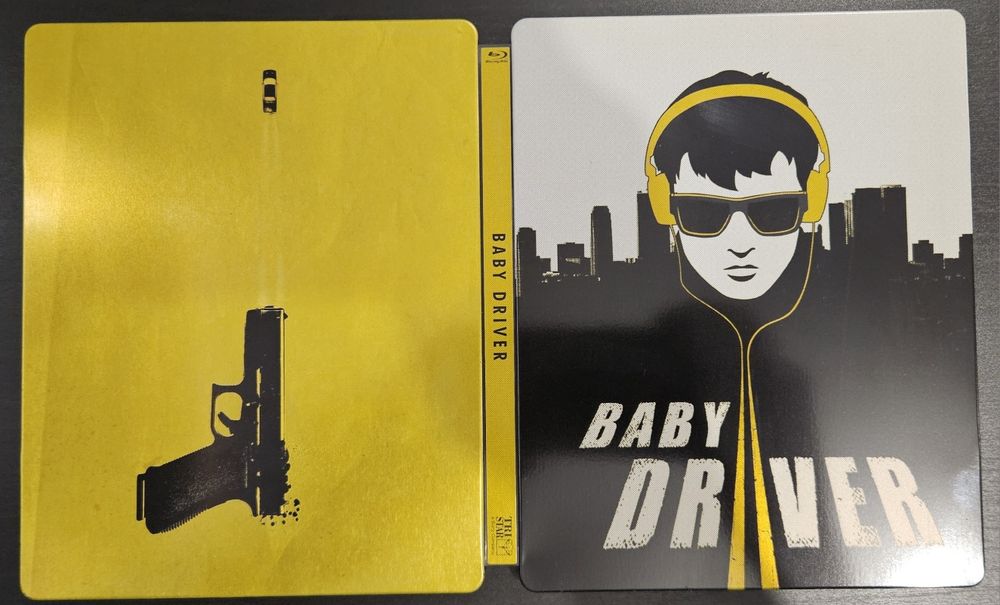 Film "Baby Driver", Blu-ray PL, Steelbook