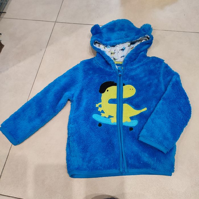 Bluza chłopiec miś ciepła 92