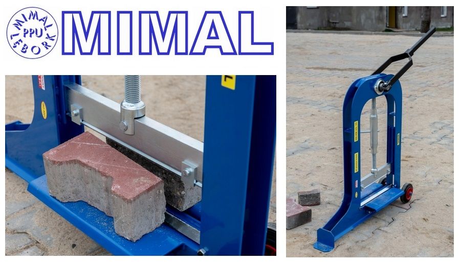 Przecinak przecinarka gilotyna łupak do silki silikatu MIMAL GS 3