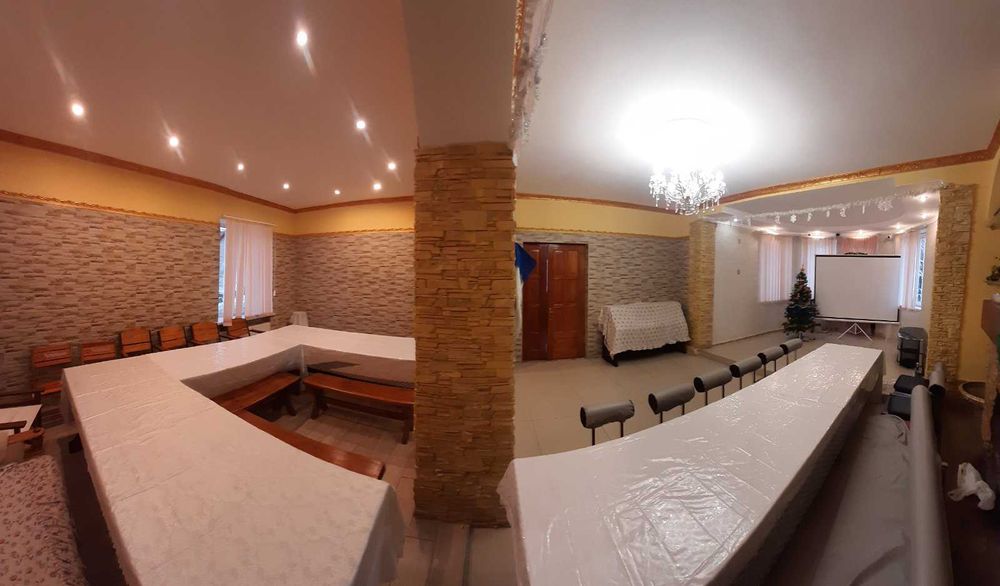 Аренда дома посуточно Дорогожичи до 50 чел, сп/мест 28, бассейн, баня