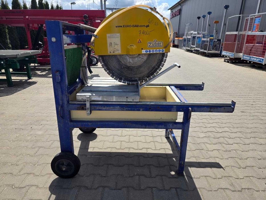 Piła przecinarka stolikowa Zuber 650 do Silki Pustaka Cegieł bloczków porothermu nr. 22