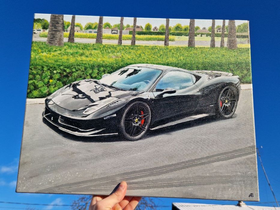 Картина Ferrari 458 Italia