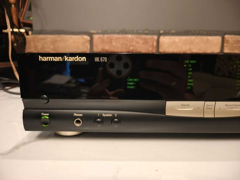 HARMAN KARDON HK 670 ! Potężny wzmacniacz STEREO ! OKAZJA