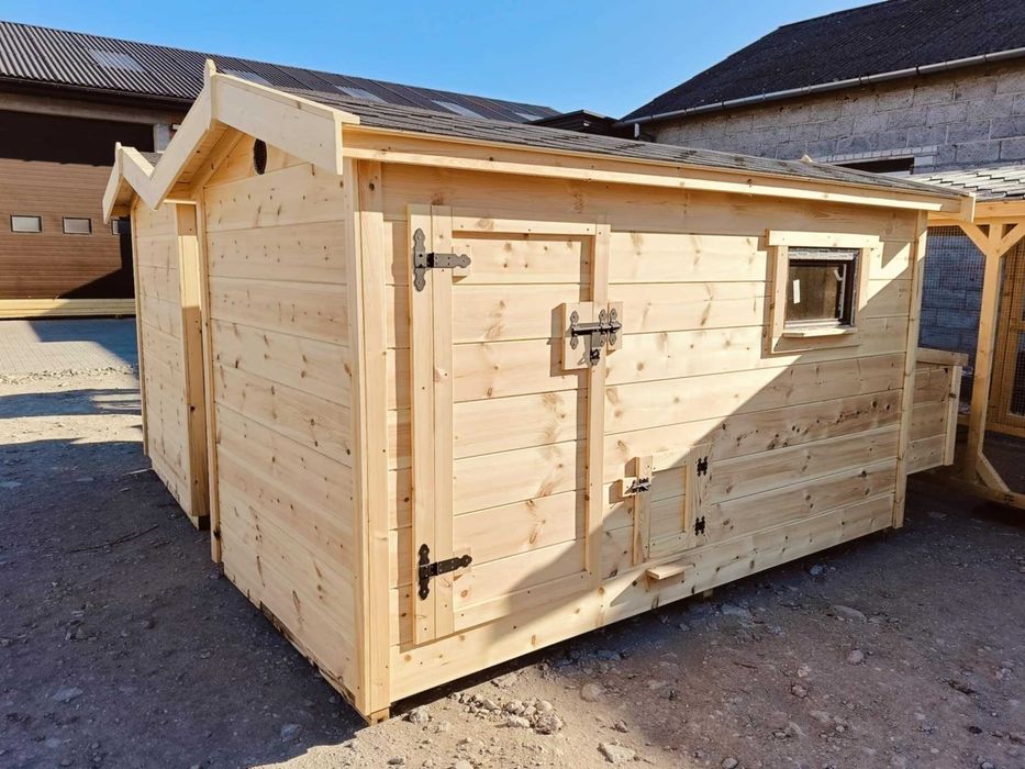 Kurnik dla KUR - ocieplony 300x150x210 Producent WoodStuff