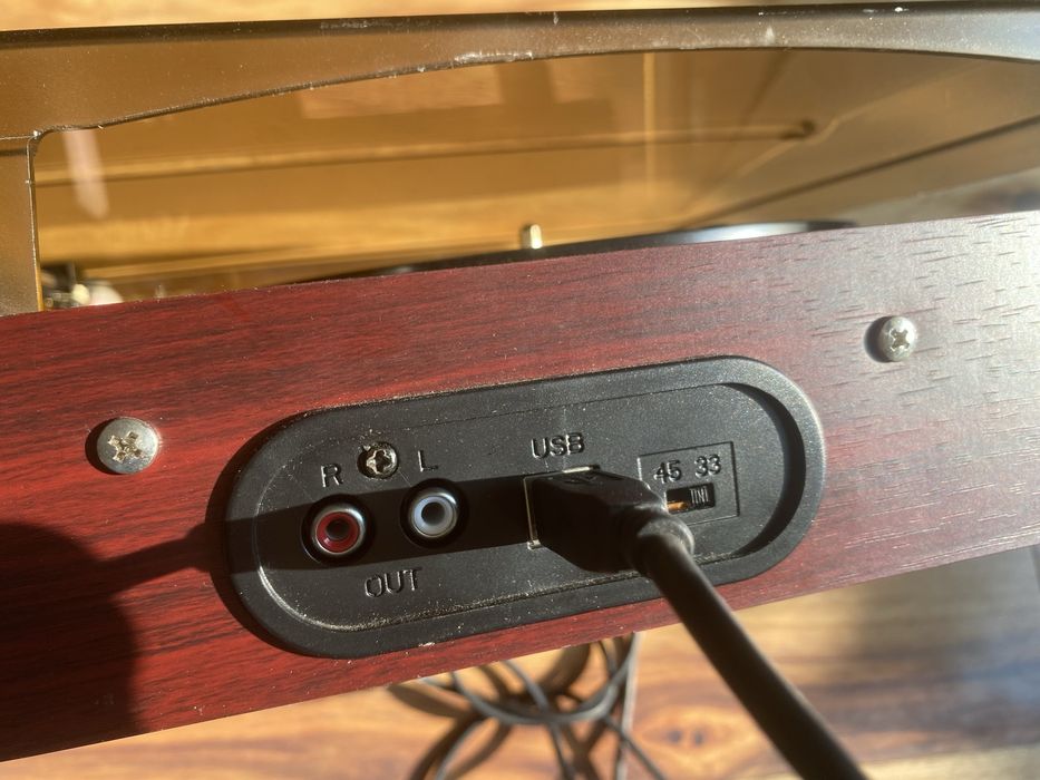 Gramofon Fenton RP105 z głośnikami