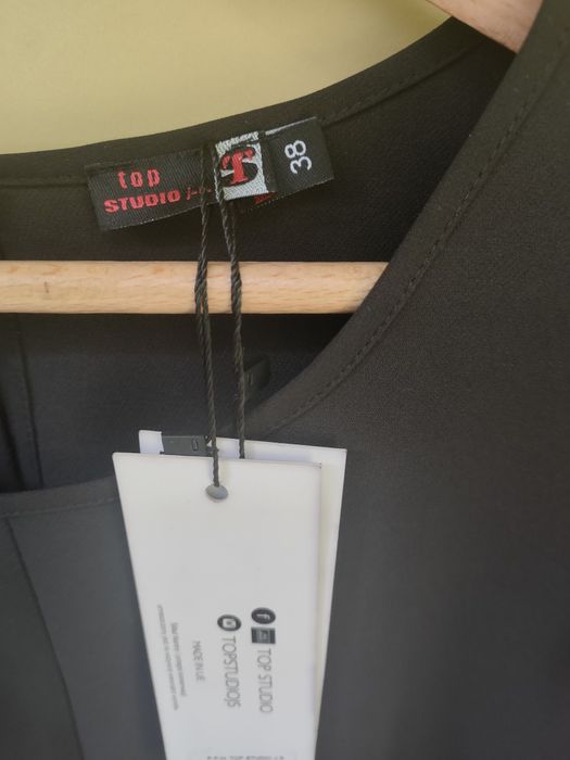 Sukienka czarna Top Studio, nowa z metką