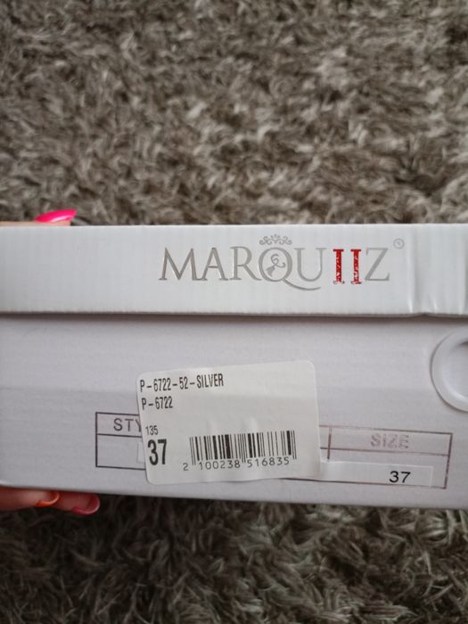 NOWE srebrne szpilki