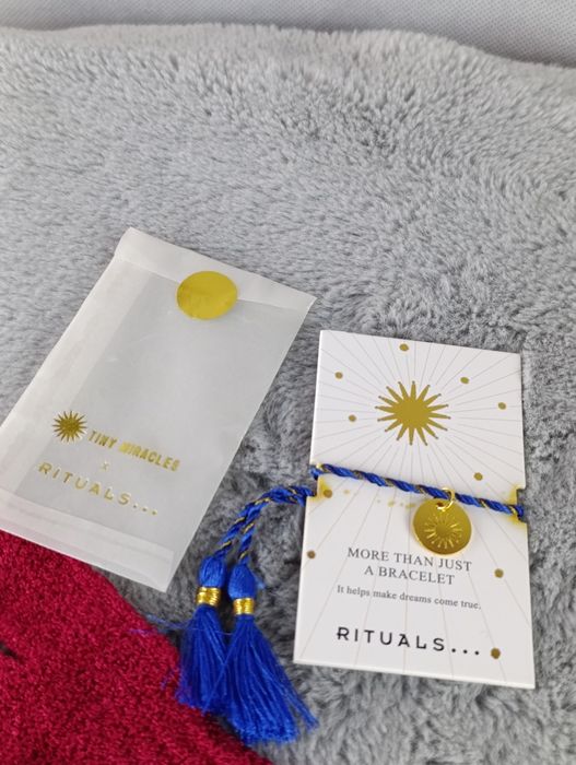 Bransoletka Rituals ozdobna z chwostami elegancka nowa plus gratisy