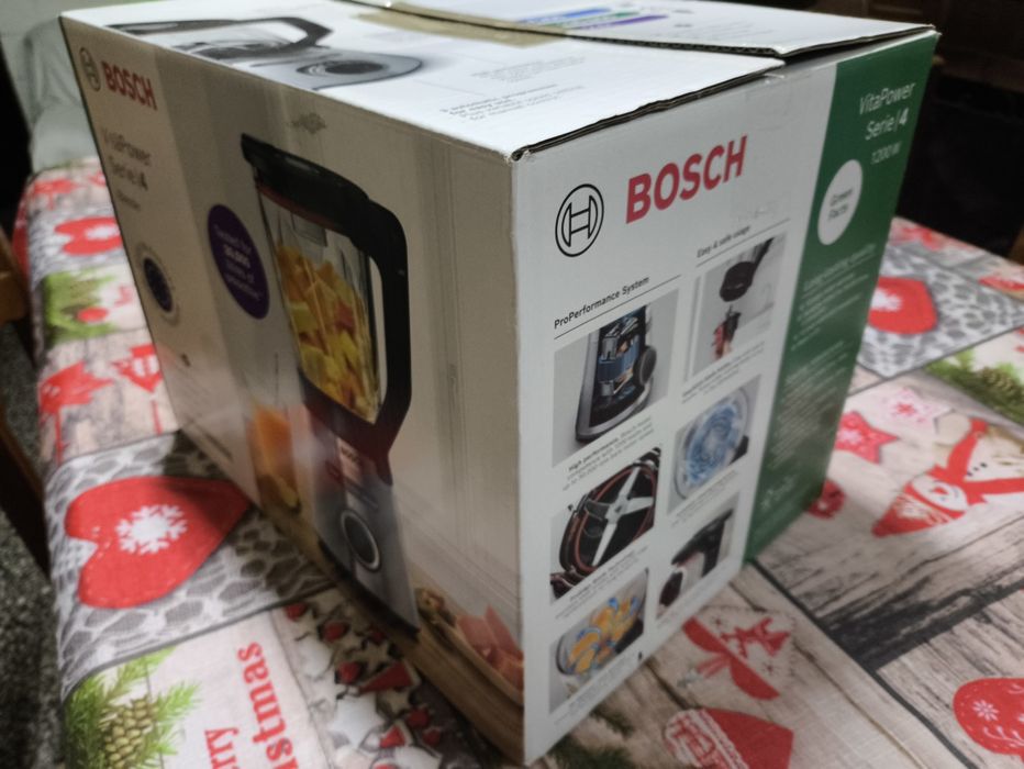 Liquidificador BOSCH MMB6382M Vitapower Serie 4 (1200 W - 1.5 L - Inox