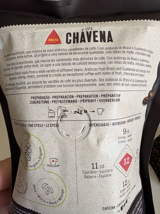 Café em grão Delta e Sical