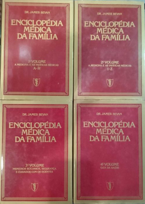 Enciclopédia Médica da Família - Dr. James Bevan (Coleção completa)