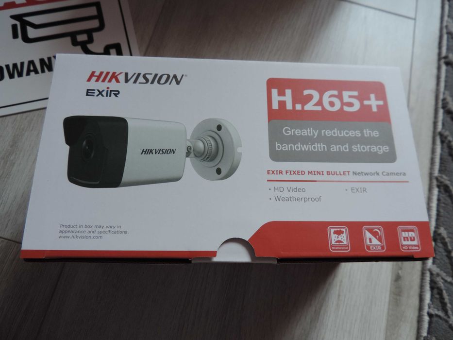 Kamery Hikvision H.265+