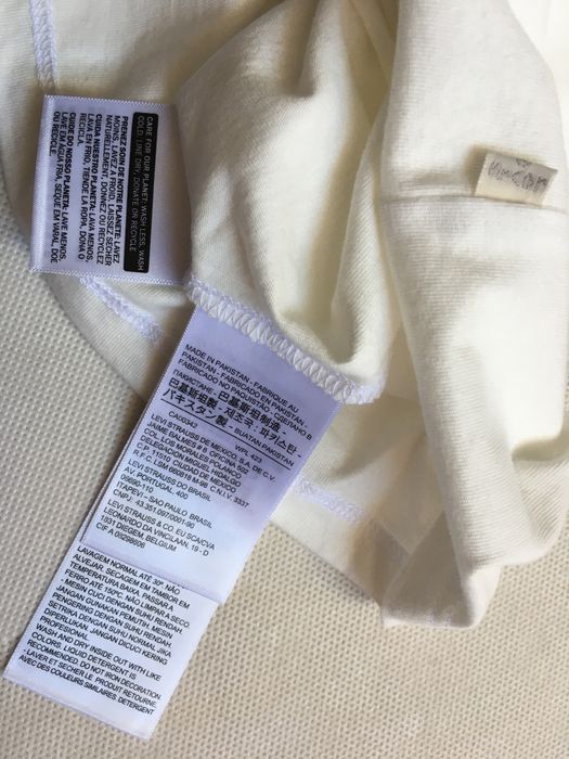 LEVI’S koszulka tank top cream S 36 damska logo summer