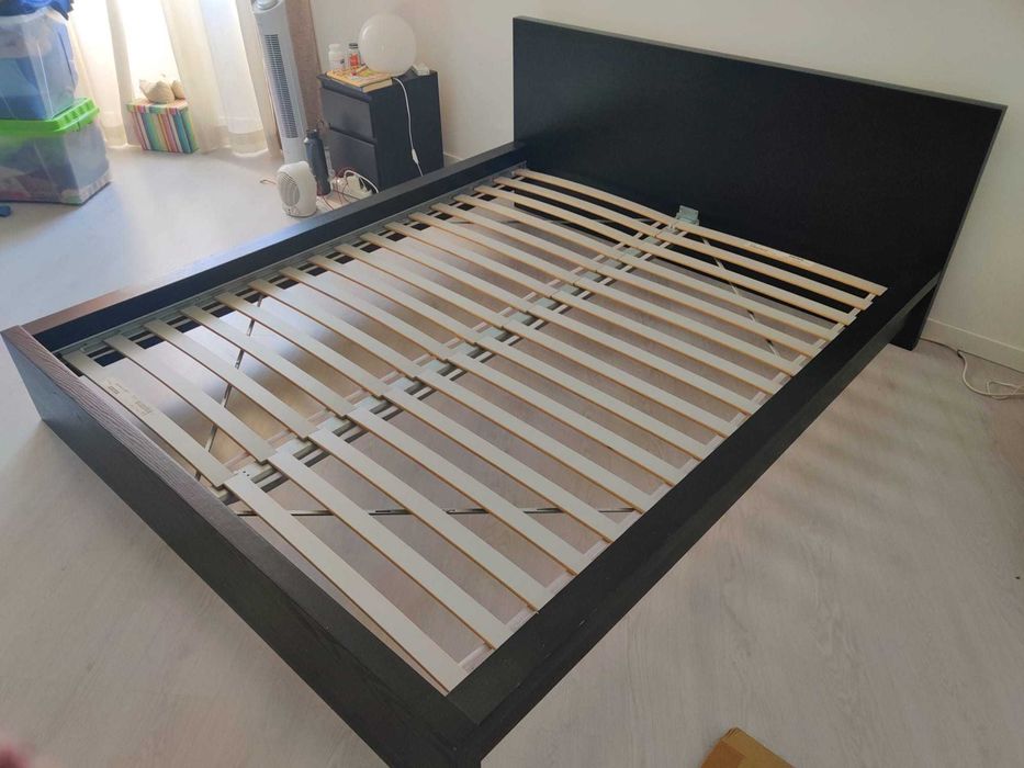 Cama + Estrado 160x200cm MALM IKEA