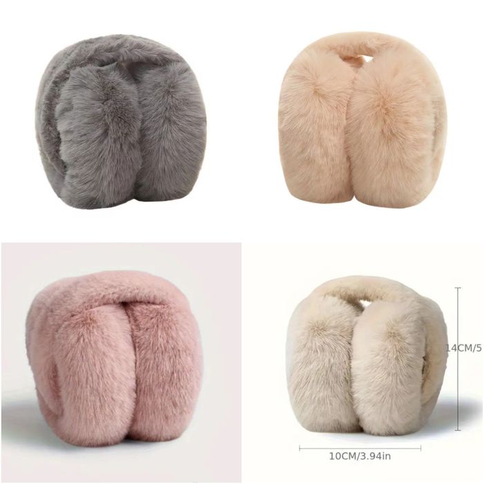 Навушники зимові, вушка з хутра