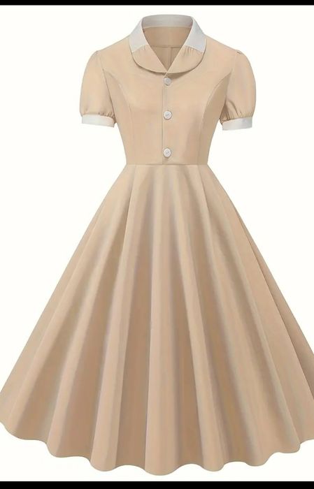 Total outlet Pin-Up Sukienka styl vintage retro lata 50 L/XL