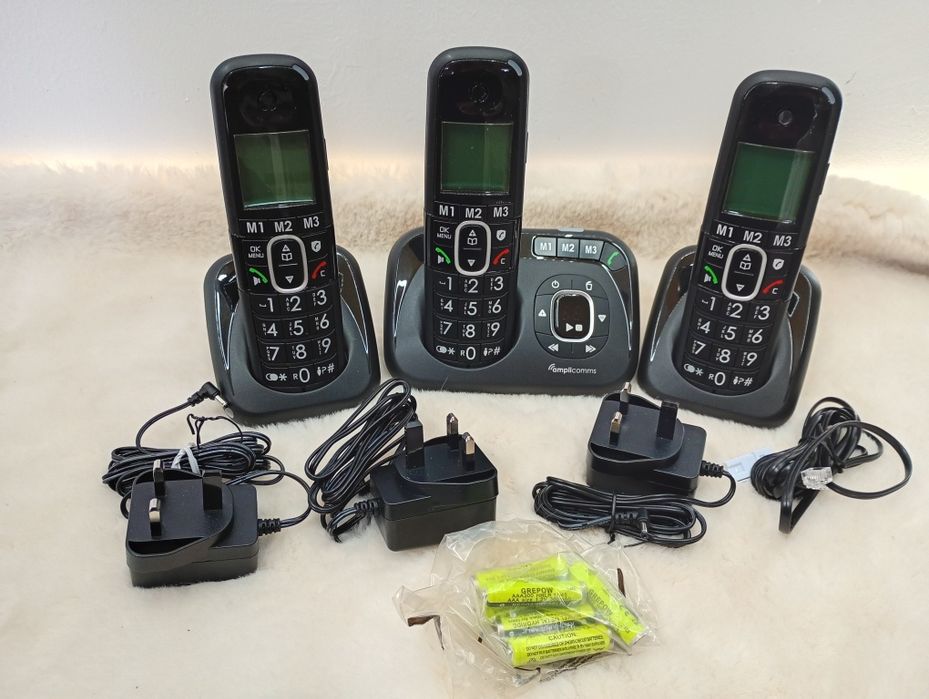 Voice telefon bezprzewodowy dect trio