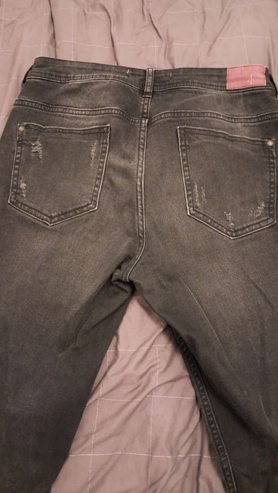 Calça de ganga zara basic