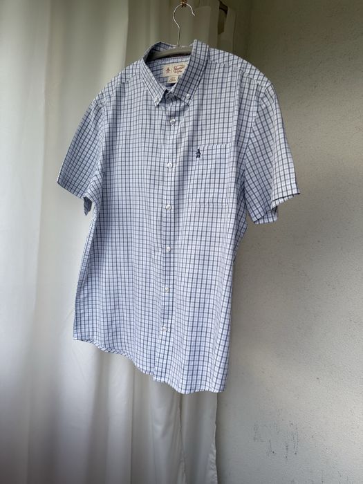 Penguin by munsingwear Koszula męska L slim fit krótki rękawek