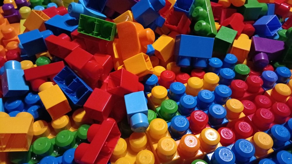 Mega Blocks ponad 500 klocków 7 kg klocków!