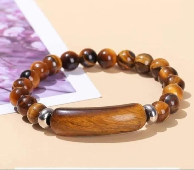 Piękna nowa bransoletka, tygrysie oko.