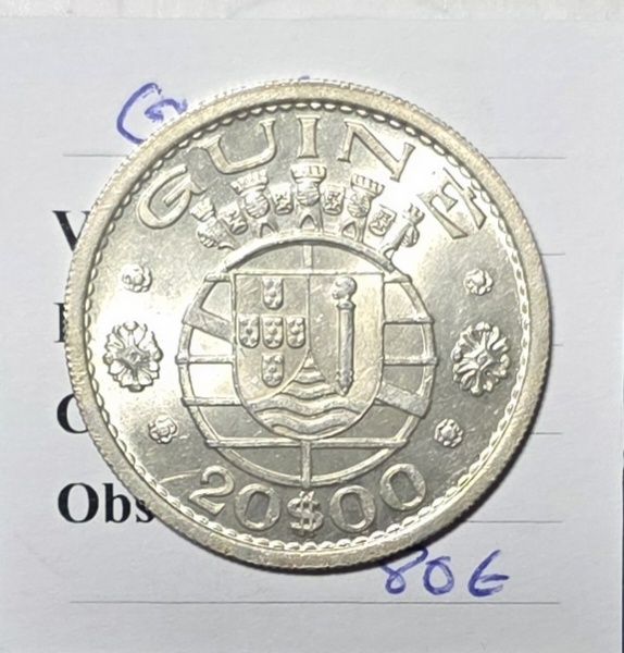 20$00 1952 Guiné